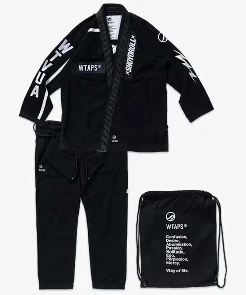 Shoyoroll Batch # 113 WTAPS Blue Colour Jiu-Jitsu Kimono 450 GSM