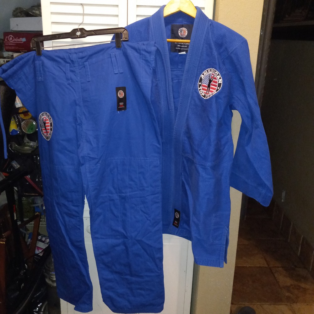 American Top Team A4 Fight Gi Jiu Jitsu BJJ Top & Bottom Martial Arts Uniform