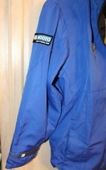 AUTHENTIC MOOTO Blue?Green Full Zip Martial Arts Windbreaker Jacket Size 140(0)