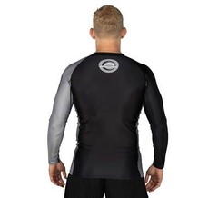 Fuji Mount MMA BJJ Jiu-Jitsu LongSleeve Long Sleeve LS Rashguard – Grey