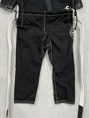 CRNR Combat Gear Gi Fightwear Size A0Jacket & Pants Black Ju Jitsu Bottom