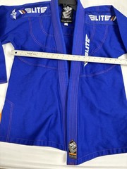Elite Sports BJJ Gi A2 Blue Brazilian Jiu Jitsu Kimono Training Uniform Jacket