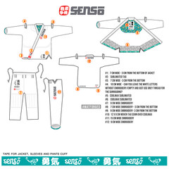 Yuki Jiu Jitsu Gi – BJJ Gi – Senso Jiu Jitsu