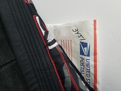 Hayabusa Jiu-Jitsu MMA Gi Size A3 Black Kimono Top Only