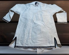 Brazilian Jiu Jitsu Neutral Grounds A2 Kimono Long Beach Gi Helio Gracie White