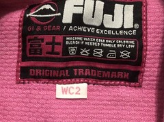 Jiu Jitsu Gi & Gear Girls SIZE WC2 Pink Fuji Kimono Jacket
