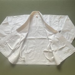 Karate Gi HSU Medium weight White 100% Cotton Size 000
