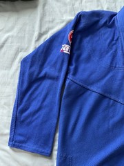 TATAMI KARATE JACKET BLUE A2H USED NO BELT