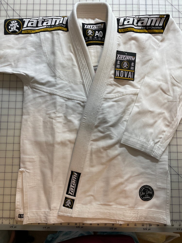 Tatami Fightwear Nova Absolute BJJ Gi – White Jacket Only – Size AO