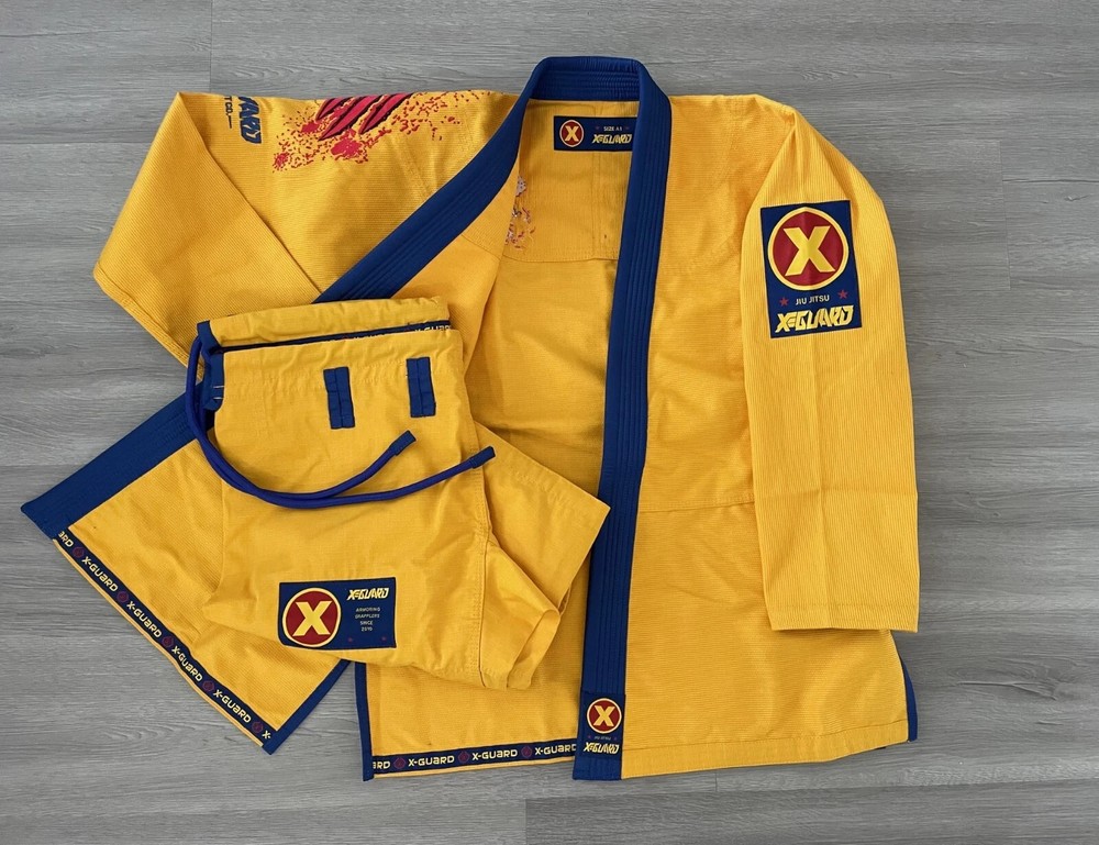 Logan 2.0 X-Guard A2L Yellow Gold BJJ Jiu Jitsu Gi