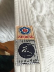 🔥RARE🔥 TOZANDO Tailor-Made Aikido/Judo AIKIKAI Made in Japan (TOP only)