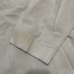 Adidas Taekwondo Uniform Top Mens Extra Extra Large WTF Black Collar White