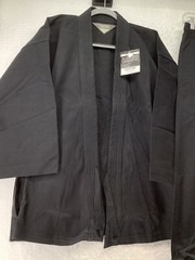 Century Black 100% Cotton Jacket and Pants Men’s Size 3