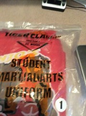 Tiger Claw TC2000 Student Martial Arts Uniform Size 1 RED DOG WINJO’S NEW