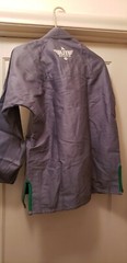 A2 Elite Sports Ultra Light PrShrunkGray Adult Brazilian Jiu Jitsu BJJ Gi W/Belt