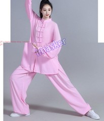 Cotton Linen Kung Fu Tai Chi Uniform Unisex Martial Arts Wing Chun Suit Clothing