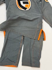 Team Jucao Brazilian Jiu Jitsu Gi Top and Bottom Size C3 Dark Grey