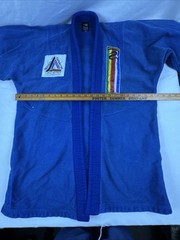 BJJ Athlete Size 5-A3 Jiu Jitsu Kimono Blue Heavy Canvas Marshal Arts