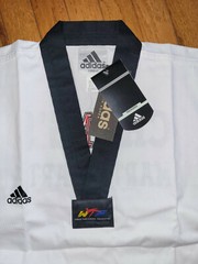 Youth Adidas Taekwondo White Uniform Chungs Martial Arts Kids Size 1 150 cm