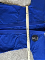 Jiu Jitsu Jacket No Belt Or Pants Royal Blue Size M4 Used Good Condition,