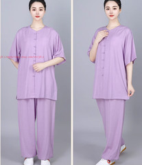 Cotton linen Tai chi Suit Kung fu Martial arts Uniform Wing Chun Shirt and Pants