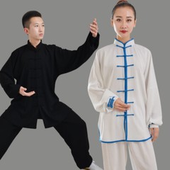 Cotton Silk Martial Arts Wushu Tai Chi Yoga Sets Wing Chun Kung Fu Suit Uniform