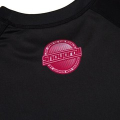 Shoyoroll Crimson Competitor Rash Guard LS & Training Fitted Shorts Grappler Set