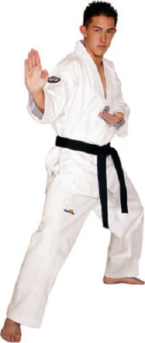 Elite Tae Kwon Do Uniform Gi V-Neck Adult & Child Sizes 000-8 – TKD White