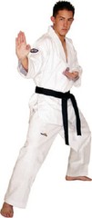 Elite Tae Kwon Do Uniform Gi V-Neck Adult & Child Sizes 000-8 – TKD White