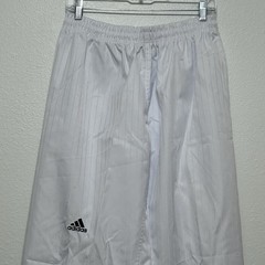 Adidas White Striped Taekwondo Martial Arts Pants Stretch Waist Men’s Size 200