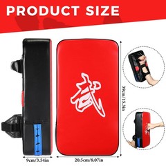 Poen 3 Pcs Taekwondo Kick Pads Muay Thai MMA Karate Sparring Gear Martial Art…