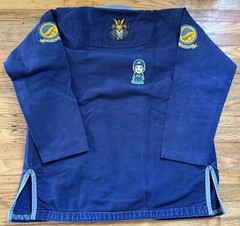 2014 SHOYOROLL 7TH SON V2 NAVY BLUE GI BATCH #33 LUKE STEWART JIU JITSU BJJ A3H