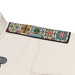 Albino Preto Inspired Convergence BJJ Gi Unbleached Lightweight Kimono