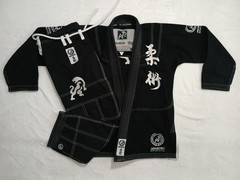 Arashiro Black A1 Brazilian Jiu Jitsu Jacket And Pants Martial Arts