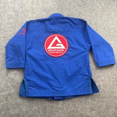 Gracie Barra Jiu Jitsu Gi Top Kids Y2 Blue Equipe GB Edition Ripstop Kimono