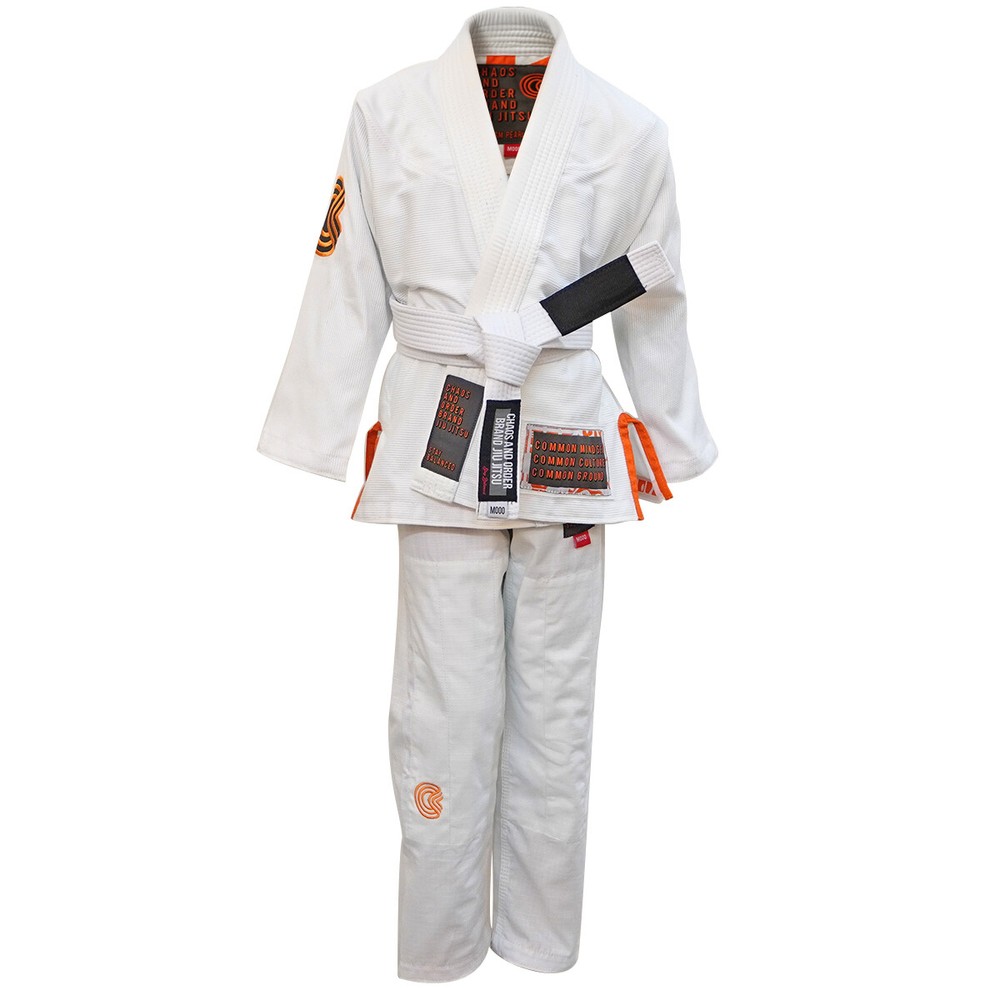 Chaos and Order Kid’s Base Label V2 BJJ Gi – White