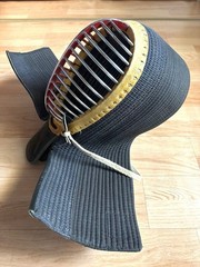 Japanese Kendo Bogu Armor Elementary School Junior High Student Mask Men