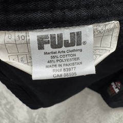 Fuji Kimono Youth C3 Black All Around BJJ Gi & Gear MMA Karate Jiu-Jitsu Judo