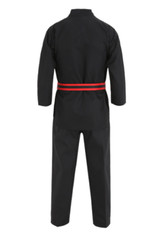 PROSPECS V-Neck Taekwondo Uniform Black Sports Training Dobok Jacket Pants NWT