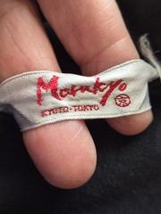Marny Tokyo Black Karate Gi Uniform 100% Cotton Made in Japan Adult Unisex 35 in