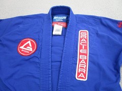 Gracie Jiu-Jitsu Gi Jacket Boys y6 Blue Gracie Barra BJJ Training Top Gi XS