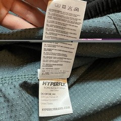 Hyperfly StarLyte A1 A1S BJJ Jiu Jitsu Kimono Gi Blue Fight Top Patch Logo