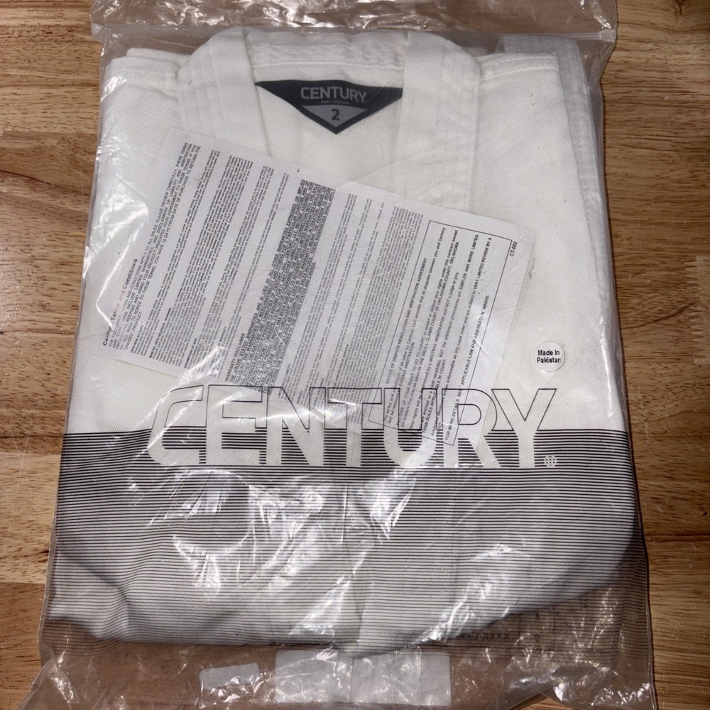 Century 6 oz. Lightweight Student Uniform Martial Arts karate White NEW