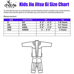 BJJ Gi Children Brazilian Jiu Jitsu Suits Uniforms Kimono MMA Grappling