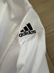 Adidas World Taekwondo Dobok Jacket Top Mens Sz 180 White ADI-Start New w Tags