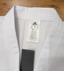 Adidas World Taekwondo Dobok Jacket Top Mens Sz 180 White ADI-Start ADITS01US