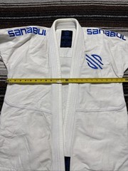 Sanabul Jiu Jitsu Gi Adults Sz A1 Kimono Jacket Top White Martial Arts MMA