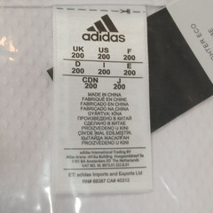 Adidas Adi-Fighter Eco Taekwondo Dobok Uniform Size 200 White NWT Sealed WT