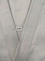 Brand new, never used. Kyokushin Kaikan Karate Gi KU9-K, Size 8, White. Bulk pur