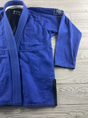 War Tribe World Class Jiu Jitsu Gi jacket Top Shirt Mens W2 Pearl Weave Blue